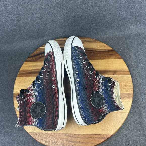 Converse All Star High Top Lace FlyKnit Woven Knit Mens Sz 11 Womens 13 148527C - Picture 9 of 11